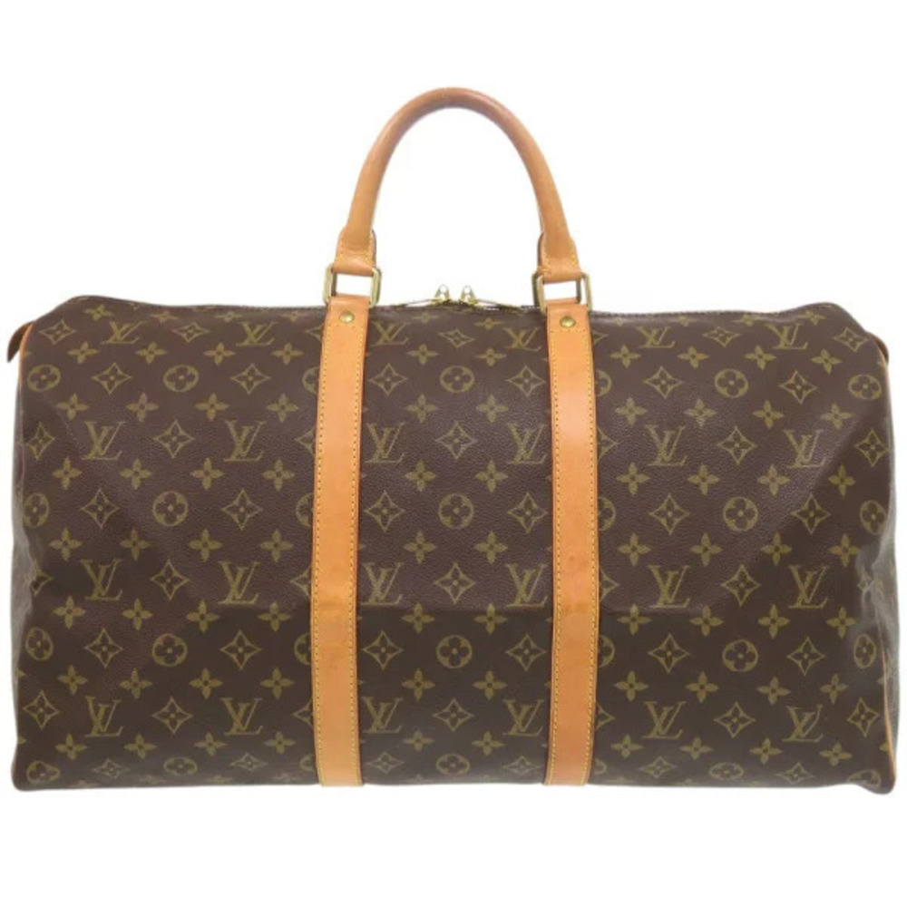 Louis Vuitton Keepall Monogram Boston Bag LV